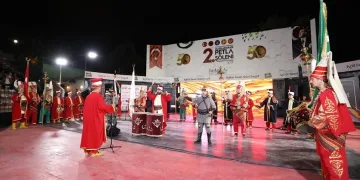 Kıbrıs Barış Harekâtının 50. yılı kahramanlık ezgileriyle kutlandı