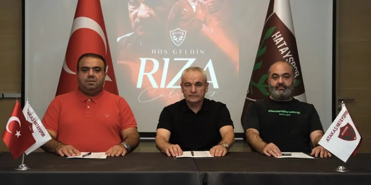 Hatayspor, Rıza Çalımbay ile sözleşme imzaladı