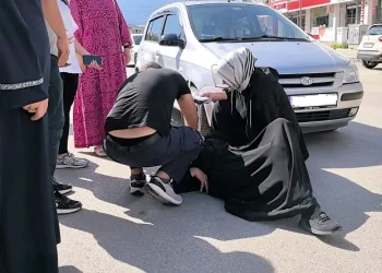 Bursa’da otomobilin çarptığı yaya yaralandı