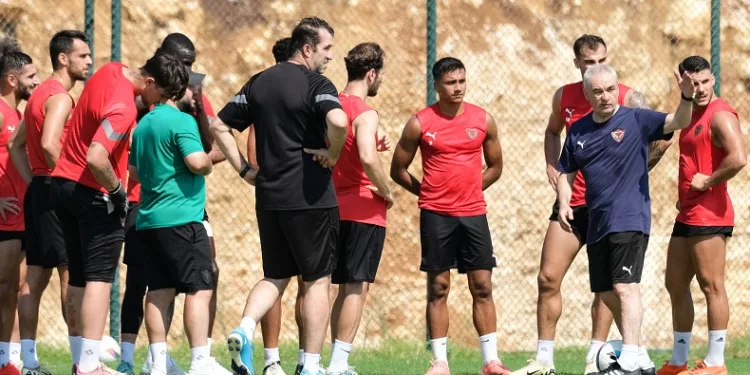 Hatayspor, Alanyaspor maçı hazırlıklarını sürdürdü