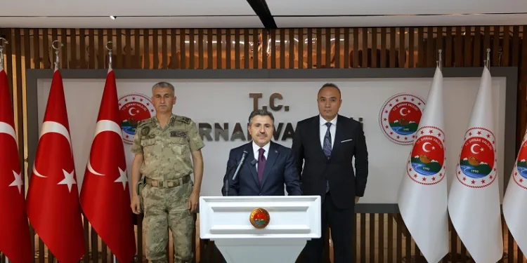 “Şırnak’ta bin 752 terör operasyonu gerçekleştirildi”