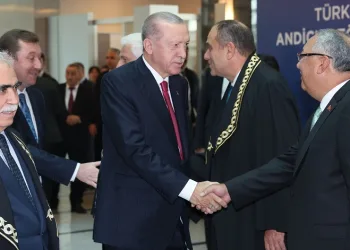 Cumhurbaşkanı Erdoğan, AYM’deki yemin törenine katıldı