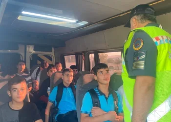 Jandarmadan 41 okul önü ve çevresinde denetim