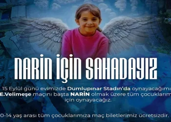 Belediye Kütahyaspor, Narin için sahaya çıkacak