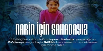 Belediye Kütahyaspor, Narin için sahaya çıkacak