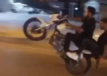 Bursa’da tek teker üzerinde tehlikeli yolculuk