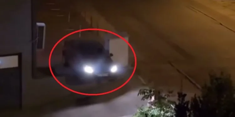 Bursa’da asılı kalan aracında pilot oldu