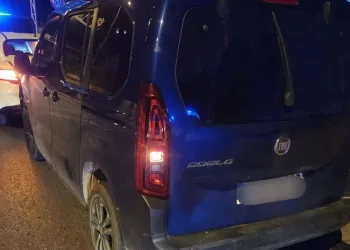 Çaldığı araçla kaza yaptı, jandarmanın dikkatinden kaçamadı