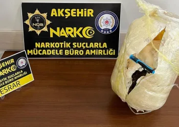 2 kilo 750 gram esrar ele geçirildi