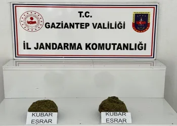 1 kilo esrar ele geçirildi:1 gözaltı