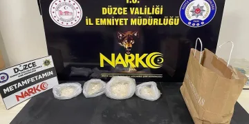 1 kilo uyuşturucu ele geçirildi