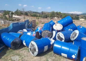 Bursa’da şüpheli mavi varil alarmı