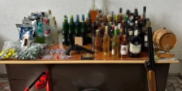 Kaçak içki operasyonu