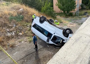 Fındık işçileri dönüş yolunda kaza yaptı