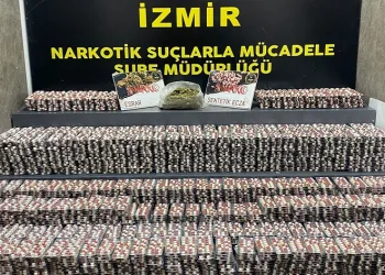 55 bin uyuşturucu nitelikli hap ele geçirildi