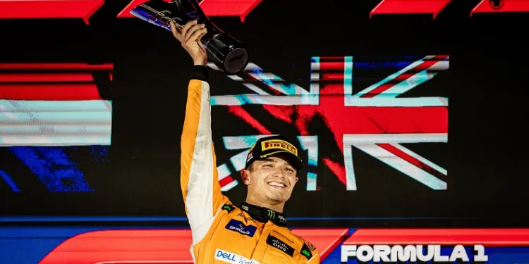 Singapur Grand Prix’sini Lando Norris kazandı