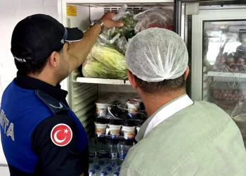 Zabıta ekiplerinden kantin denetimi