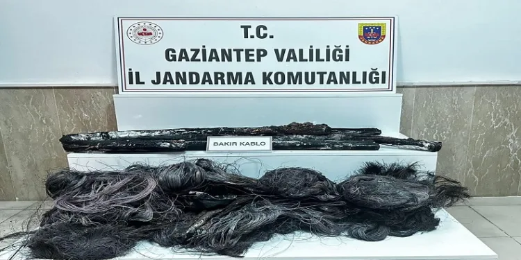 1,5 milyon TL değerinde bakır kabloları yakan 2 şüpheli yakalandı