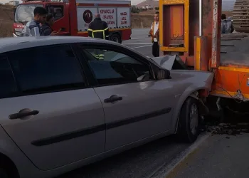 Trafik kazası: 2 yaralı