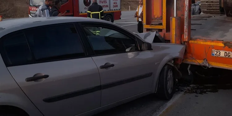 Trafik kazası: 2 yaralı