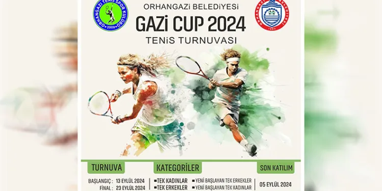 Orhangazi’de Tenis Turnuvası başlıyor