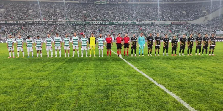 Bursaspor – Muş Spor maçı berabere bitti