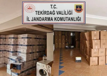 3 ton tütün ve 1.6 milyon makaron ele geçirildi
