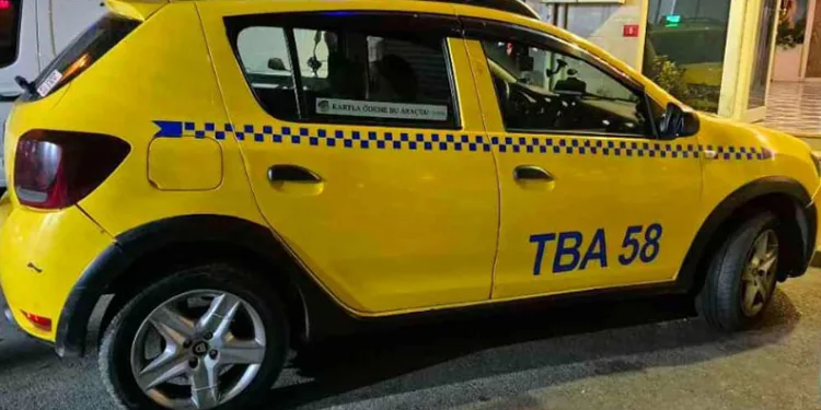 Taksi sürücüsü 25 bin lira ücret aldı