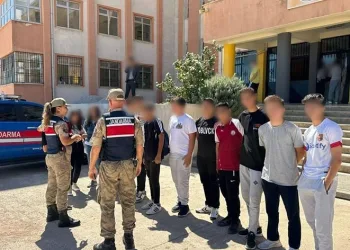 Jandarmadan 351 okul önü ve çevresinde denetim