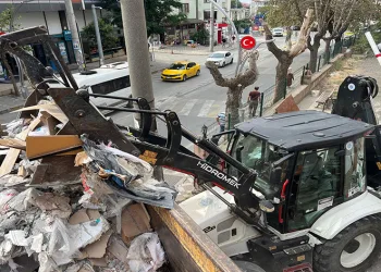 9 ayda 9 bin 884 ton moloz atık toplandı