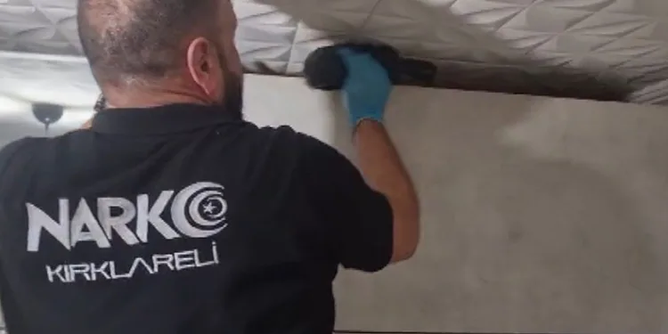Kırklareli’nde uyuşturucu operasyonu