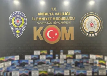 Antalya’da 5 ilçede kaçak tütün operasyonu: 15 şahsa adli işlem