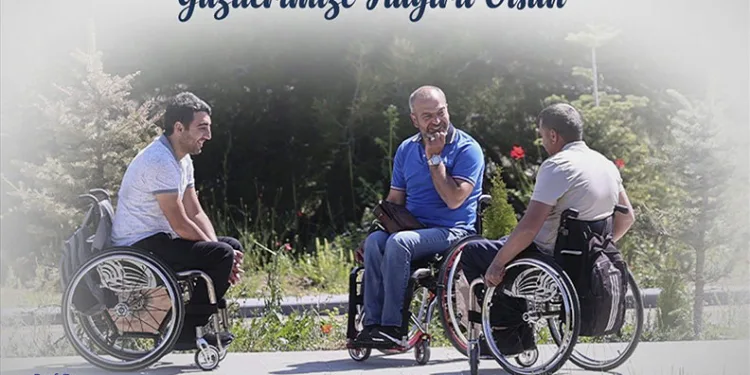 Gazilere tekerlekli sandalye SGK’dan