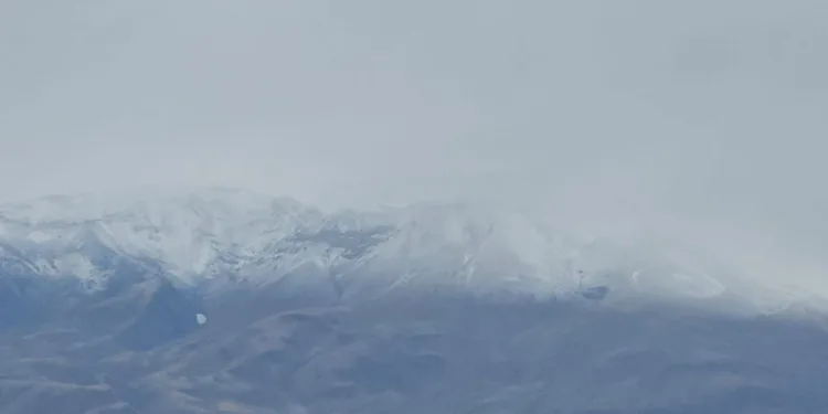 Süphan Dağı’na kar yağdı