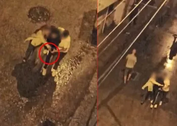 Oğlunu kötü alışkanlıklara çeken arkadaşının evini bastı