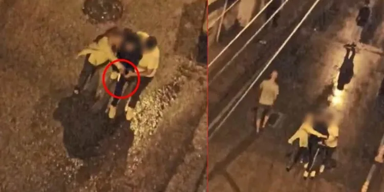 Oğlunu kötü alışkanlıklara çeken arkadaşının evini bastı