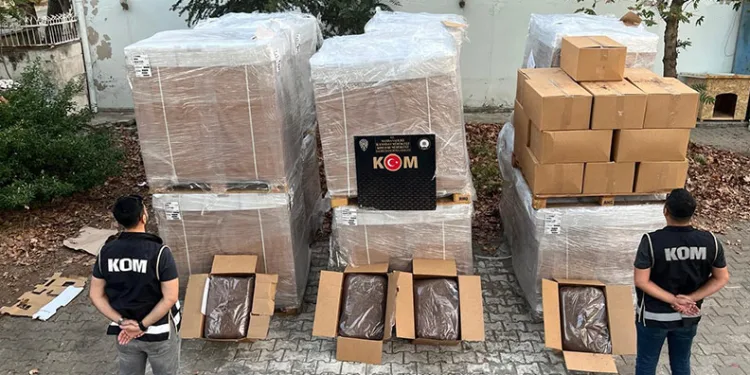 Manisa’da kaçakçılık operasyonu