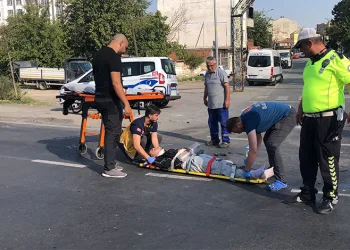 Çorlu’da trafik kazası