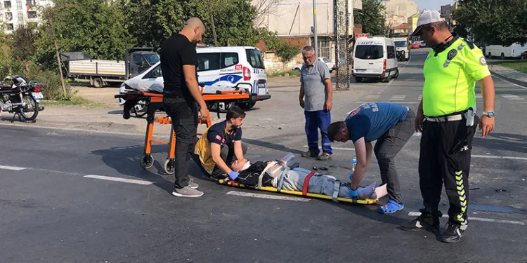Çorlu’da trafik kazası