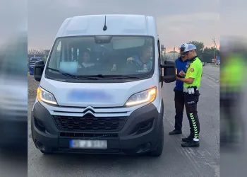 Servis araçlarına denetim: 16 bin TL ceza kesildi