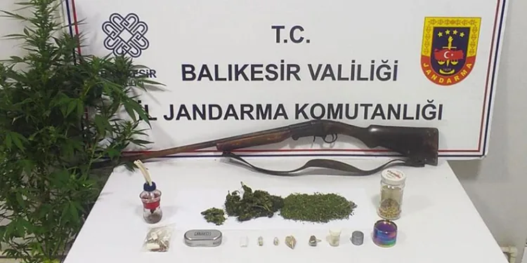 Balıkesir’de uyuşturucu operasyonu: 1 gözaltı