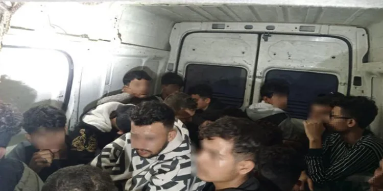 Kırklareli’nde 22 kaçak göçmen yakalandı