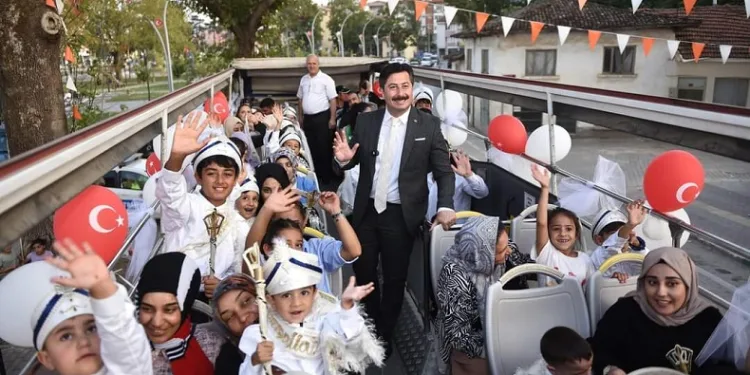 Yenişehir Festivalinde sünnet şöleni heyecanı