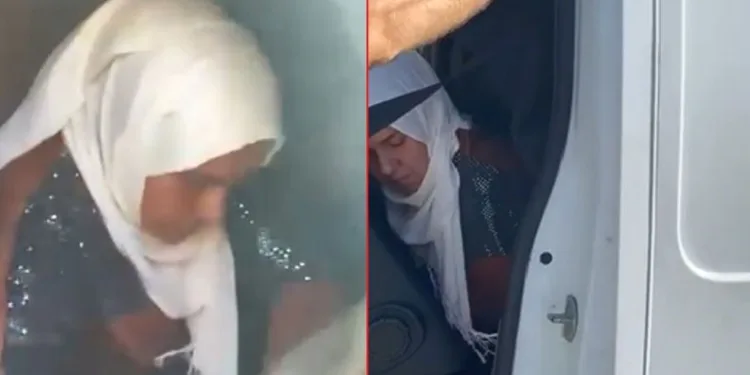 Gizli bölmede 5 düzensiz göçmen yakalandı