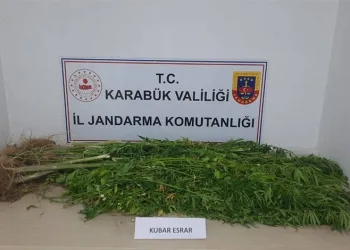 Karabük’te 11 kilo 800 gram uyuşturucu ele geçirildi