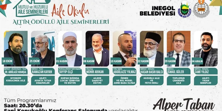 İnegöl’de Aile Okulu eğitimleri başlıyor
