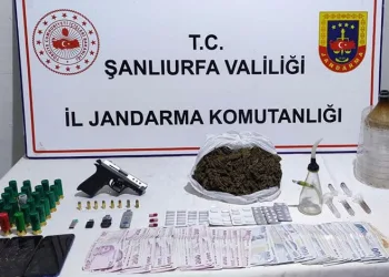 Siverek’te uyuşturucu madde ve silahlar ele geçirildi