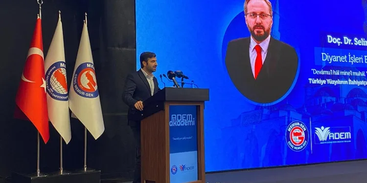 “Gazze’de yaşanan katliamlar gözümüzün önünde gerçekleşmektedir”