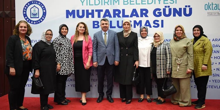 Oktay Yılmaz, muhtarlarla buluştu