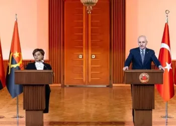 TBMM Başkanı Kurtulmuş, Angola Ulusal Meclis Başkanı Cerqueira ile görüştü
